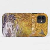 コロラド州モリソンにあるカラフルな秋のアスペンの木々 C Case-Mate iPhoneケース (裏面(横))