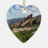 コロラド州モリソンにある赤い岩アンピシアター セラミックオーナメント (右)