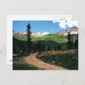 コロラド州ヤンキーボーイ盆地の鉱山 ポストカード (正面/裏面)