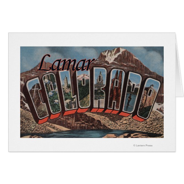 コロラド州ラマールLarge Letter ScenesLamar, CO (正面横)
