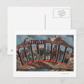 コロラド州ラマールLarge Letter ScenesLamar, CO ポストカード (正面/裏面)