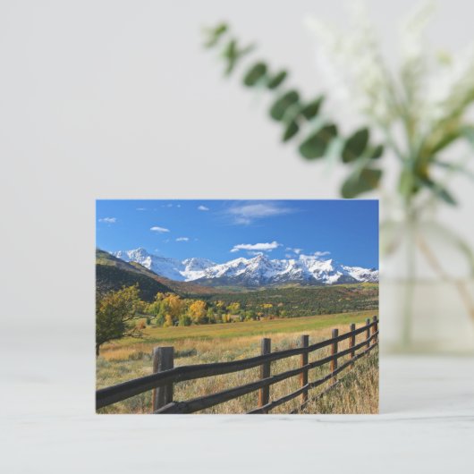 コロラド州リッジウェイ近くのダラス・ディバイド ポストカード (スタンド正面)