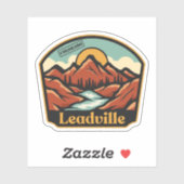 コロラド州リービルのステッカー シール (シート)