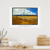 コロラド州リービルのマッシブ山 ポスター (キッチン)