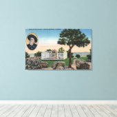 コロラド州ルックアウトマウンテン キャンバスプリント (インサイチュ (ウッドフロア))