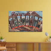 コロラド州ルーズベルト・ナテルフォレスト キャンバスプリント (インサイチュ (リビング))