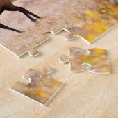 コロラド州ロッキーマウンテン国立公園のエルク ジグソーパズル (側面)