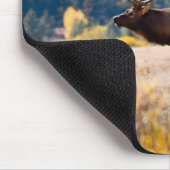 コロラド州ロッキーマウンテン国立公園のエルク マウスパッド (コーナー)