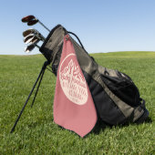 コロラド州ロッキーマウンテン国立公園 ゴルフタオル (グリーン)