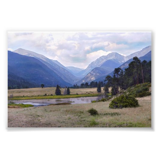 コロラド州ロッキーマウンテン国立公園 フォトプリント (正面)