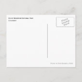 コロラド州ロッキーマウンテン国立公園 ポストカード (裏面)