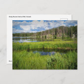 コロラド州ロッキーマウンテン国立公園 ポストカード (正面/裏面)