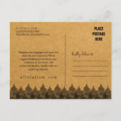 コロラド州ロッキー山脈デイトカードを保存 ポストカード (裏面)