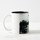 コロラド州ロッキー山脈 ツートーンマグカップ (左)