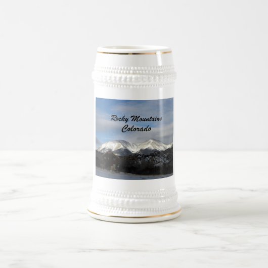 コロラド州ロッキー山脈 ビールジョッキ (中央)
