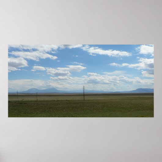 コロラド州ロッキー山脈 ポスター (正面)