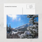 コロラド州ロッキー山脈 ポストカード (正面/裏面)
