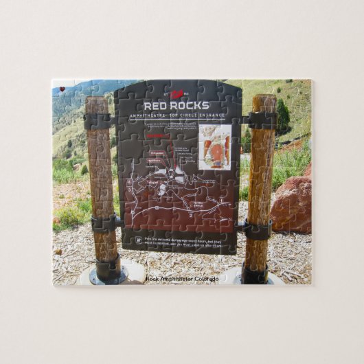 コロラド州ロックアンフィテター ジグソーパズル (横)