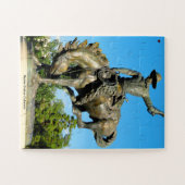 コロラド州ロデオ像 ジグソーパズル (横)