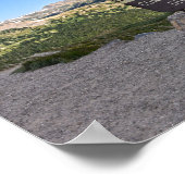 コロラド州ロベランド・パス・サイン ポスター (角)