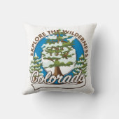 コロラド州ワイルドネスを探索 クッション (裏面)