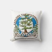 コロラド州ワイルドネスを探索 クッション (正面)