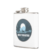 コロラド州北部にあるロッキーマウンテン国立公園の鹿 フラスク (左)