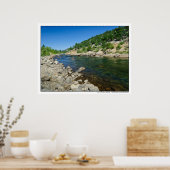 コロラド州南部のアーカンソー川 ポスター (キッチン)