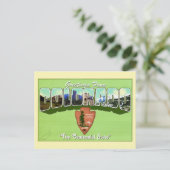 コロラド州国立公園の挨拶状ポストカード ポストカード (スタンド正面)