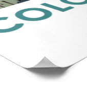 コロラド州天然記念物 ポスター (角)