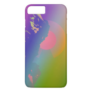 コロラド州山の日没の場合 iPhone 8 PLUS/7 PLUSケース
