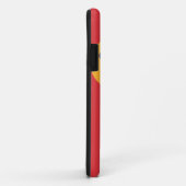 コロラド州山の日没及び旗の箱 Case-Mate iPhoneケース (裏面/右)