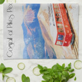 コロラド州山の皿タオル キッチンタオル (折り畳み)