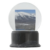 コロラド州山場面雪の地球 スノーグローブ (裏面)