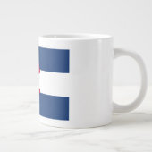 コロラド州旗とモット20オズマグ ジャンボコーヒーマグカップ (右)