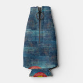 コロラド州旗とレトロなヴィンテージを見る ボトルクーラー (裏面)