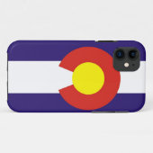 コロラド州旗アメリカ統一された州 Case-Mate iPhoneケース (裏面(横))