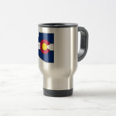 コロラド州旗アリゾナ州旗アウトラインタンブラー トラベルマグ (正面右)