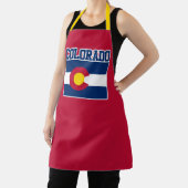 コロラド州旗エプロン エプロン (インサイチュ)