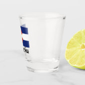 コロラド州旗カスタムの飲むショットグラス ショットグラス (右)