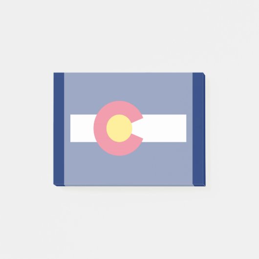 コロラド州旗デザインデコール ポストイット (正面)