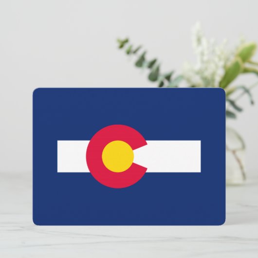 コロラド州旗デザイン (スタンド正面)