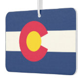 コロラド州旗デザイン カーエアーフレッシュナー (左)