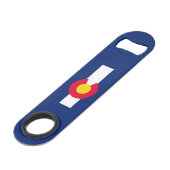 コロラド州旗デザイン スピード栓抜き (正面アングル)