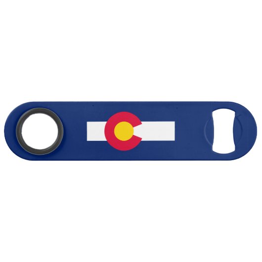 コロラド州旗デザイン スピード栓抜き (正面(横))