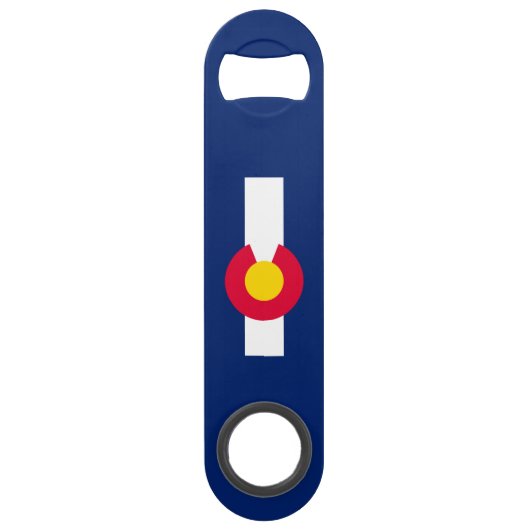 コロラド州旗デザイン スピード栓抜き (正面)