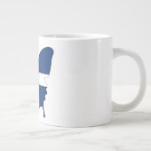 コロラド州旗バタフライジャンボコーヒーマグ ジャンボコーヒーマグカップ (右)