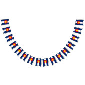 コロラド州旗パーティー，バンティング横断幕/結婚式 バンティングフラッグ (全)