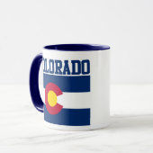 コロラド州旗マグカップ マグカップ (正面左)