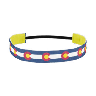 コロラド州旗 アスレチックヘッドバンド